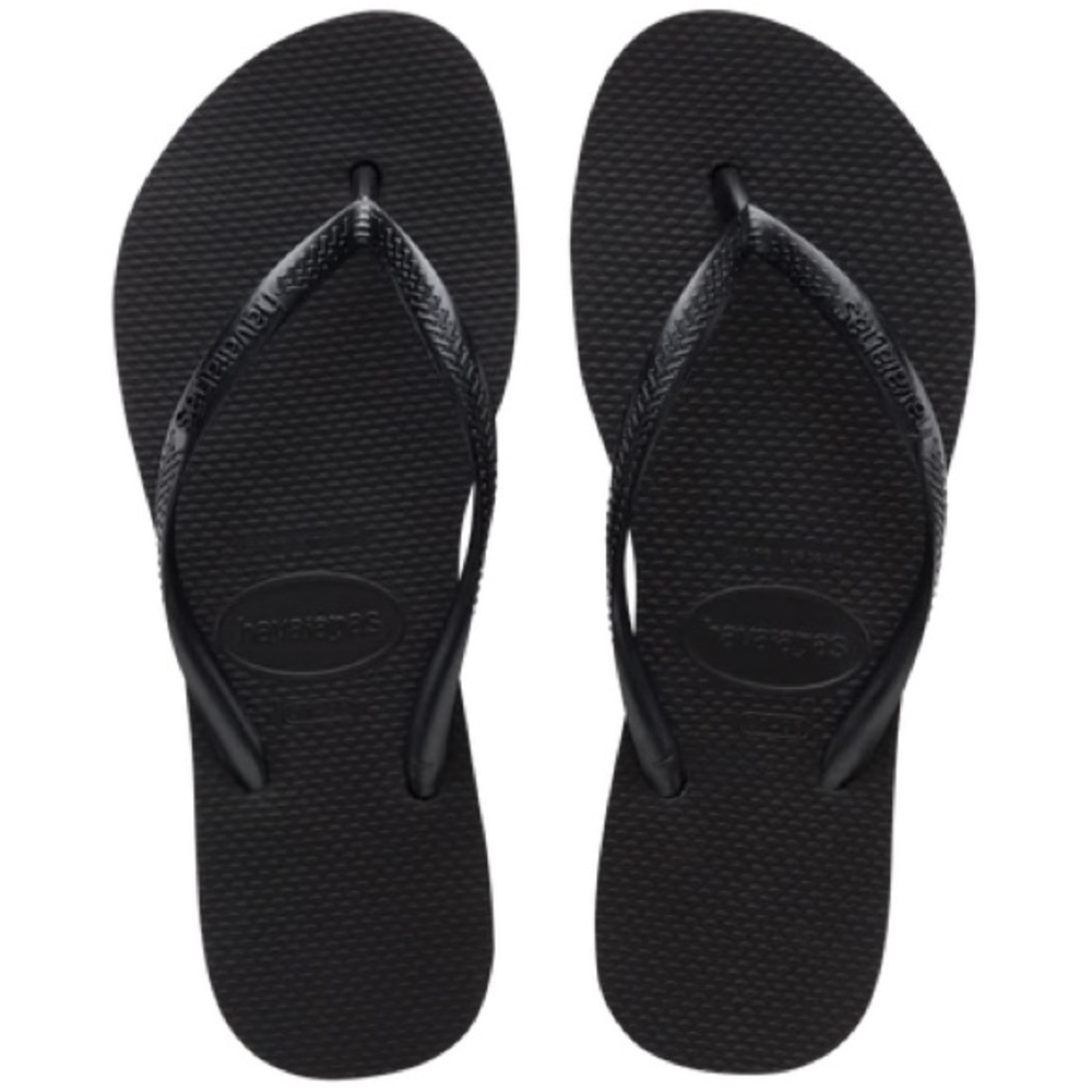 Havaianas Black Sandals Slim Flatform